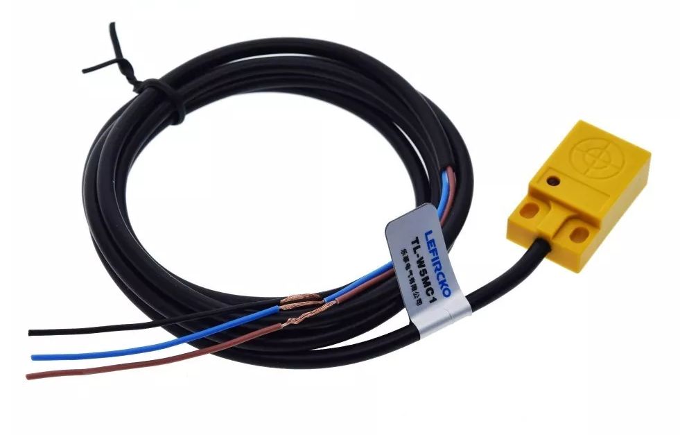 Afstand detectie sensor inductief detectie afstand 5mm NPN 6-36VDC 1m kabel TL-W5MC1